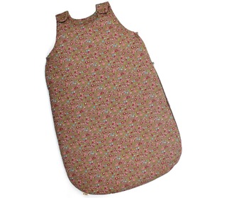 slaapzak fall flowers taupe/pink - Numero 74
